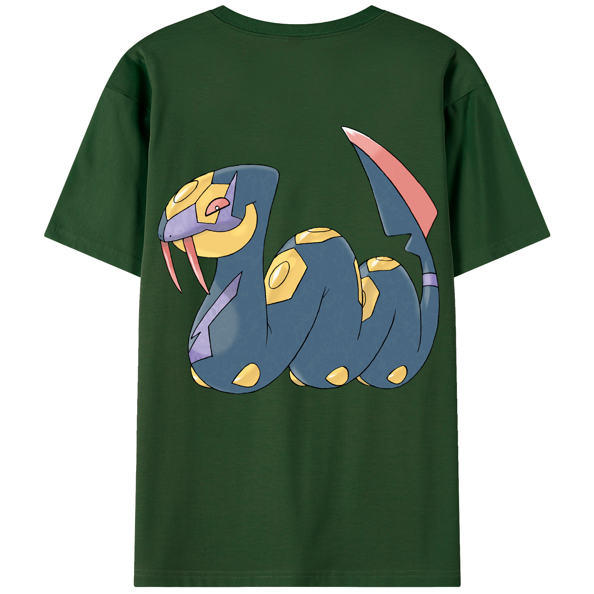 （画像用） ポケットモンスター Pokémon 綿100％半袖Tシャツ（背面プリント）